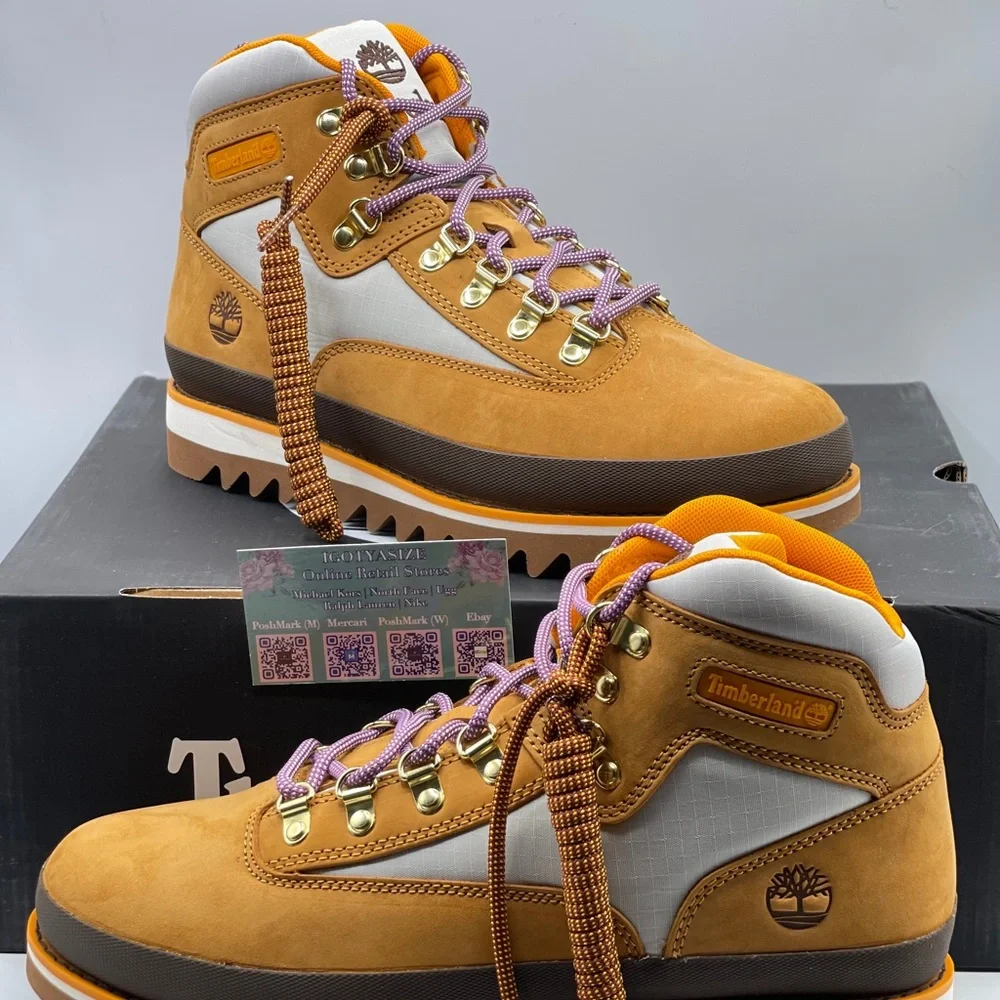 TIMBERLAND‎ C61 FULL GRAIN LEATHER VIBRAM HIKER CHUKKA BOOT